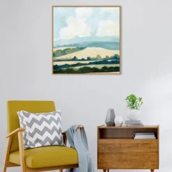 Amanti Art Fieldscape II by Emma Caroline 30" x 30" Framed Canvas Wall Art -Amanti Art Shop GUEST 21b2fc0f a1cf 4ace 9f1c 7b88c756a1dd