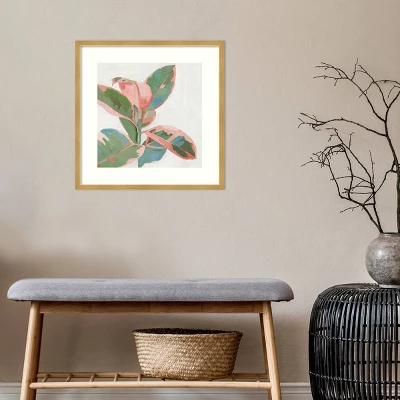 Amanti Art Ficus I by Asia Jensen 21-Inch Framed Pink Botanical Wall Art 6 Amanti Art Ficus I by Asia Jensen 21-Inch Framed Pink Botanical Wall Art - Image 4