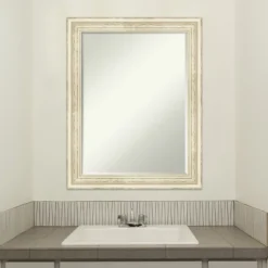 Amanti Art Country White Wash Petite Bevel Wood Bathroom Wall Mirror 15 Amanti Art Country White Wash Petite Bevel Wood Bathroom Wall Mirror -Amanti Art Shop GUEST 235c161f 6a9a 441c 8653 f03faed4dc43