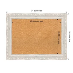 Amanti Art Opera Off-White Wood Framed Natural Cork Board, 34" x 26" 20 Amanti Art Opera Off-White Wood Framed Natural Cork Board, 34" x 26" -Amanti Art Shop GUEST 2388ba55 5b31 4fda b262 c096c58717af