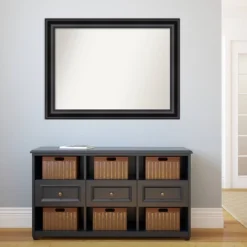 Amanti Art Grand Black Modern Rectangular Wall Mirror - 44" x 33" 15 Amanti Art Grand Black Modern Rectangular Wall Mirror - 44" x 33" -Amanti Art Shop GUEST 24cd02c2 9e42 4170 8502 2d0856689e1f