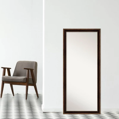 Amanti Art Corded Bronze Full Length Floor & Leaner Mirror - 28" x 64" 10 Amanti Art Corded Bronze Full Length Floor & Leaner Mirror - 28" x 64" - Image 8