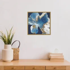 Amanti Art Liquid Enigma I by Eva Watts - 16" x 16" Framed Canvas Wall Art -Amanti Art Shop GUEST 2822bf5b fcec 442e a7bc 9651fc8356dd