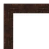 Amanti Art William Mottled Bronze Narrow Handcrafted Picture Frame