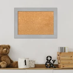 Amanti Art Vista Brushed Nickel Narrow Framed Natural Corkboard 16 Amanti Art Vista Brushed Nickel Narrow Framed Natural Corkboard -Amanti Art Shop GUEST 285b34c2 72fa 4f35 87b9 17b86ad6588d