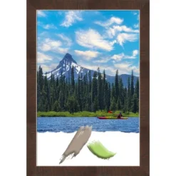 Amanti Art Wildwood Brown Narrow Picture Frame -Amanti Art Shop GUEST 285bc60b f981 4edb 9905 d52920248858