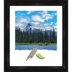 Amanti Art Grand Black Narrow 11x14 Picture Frame, Satin Black Finish -Amanti Art Shop GUEST 288e5d26 012c 4d13 a6f5 13b6b89ccc3e