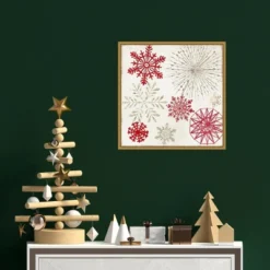 16" X 16" Merry Christmas Sparkles Snowflakes By PI Studio Framed Canvas Wall Art - Amanti Art 9 16" X 16" Merry Christmas Sparkles Snowflakes By PI Studio Framed Canvas Wall Art - Amanti Art -Amanti Art Shop GUEST 290c7cc7 df11 4c60 b631 19e2caab7392