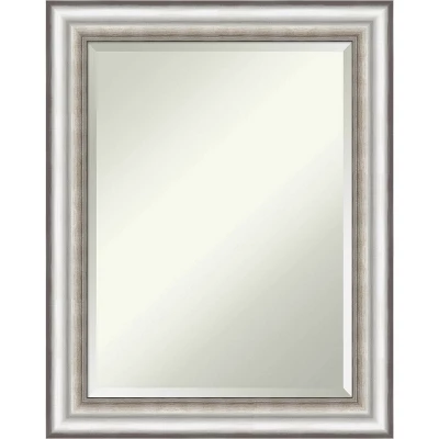 Salon Framed Bathroom Vanity Wall Mirror Silver - Amanti Art 12 Salon Framed Bathroom Vanity Wall Mirror Silver - Amanti Art - Image 10