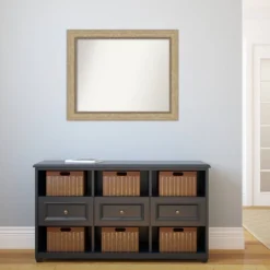 Amanti Art Astor Champagne Decorative Wall Mirror - 33" x 27" Non-Beveled -Amanti Art Shop GUEST 2a465140 f173 4956 99d0 90a174e85866