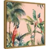 Amanti Art Tropicano II by Eva Watts 16" x 16" Framed Canvas Wall Art