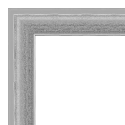 Amanti Art Peak Polished Nickel Narrow Wall Mirror - 33" x 27" 4 Amanti Art Peak Polished Nickel Narrow Wall Mirror - 33" x 27" - Image 2