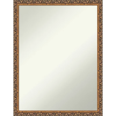 Amanti Art Antique Bronze Wood Bathroom Wall Mirror - Handcrafted Frame 13 Amanti Art Antique Bronze Wood Bathroom Wall Mirror - Handcrafted Frame - Image 11