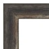 Amanti Art Bark Petite Bevel Bathroom Wall Mirror - 23x29 Rustic Char