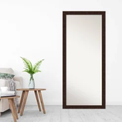 Amanti Art William Mottled Bronze Narrow Framed Full Length Mirror, 28" x 64" -Amanti Art Shop GUEST 2cf7e97b 5390 481b 8fa2 20edcfcee9aa