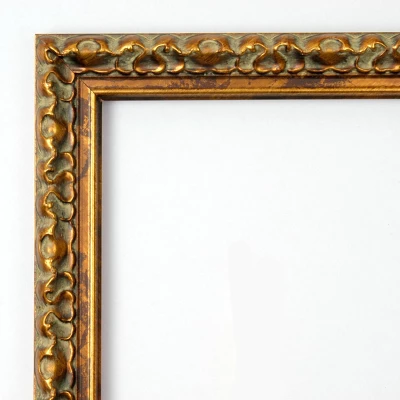 Amanti Art 38" x 26" Antique Bronze Wood Wall Mirror 4 Amanti Art 38" x 26" Antique Bronze Wood Wall Mirror - Image 2