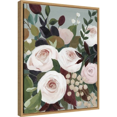 Amanti Art Bohemian Blooms I Framed Canvas Wall Art by Grace Popp 3 Amanti Art Bohemian Blooms I Framed Canvas Wall Art by Grace Popp