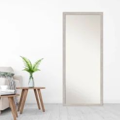 Amanti Art Marred Silver Wood Full Length Floor Leaner Mirror, 27" x 63" 16 Amanti Art Marred Silver Wood Full Length Floor Leaner Mirror, 27" x 63" -Amanti Art Shop GUEST 30f9e728 444a 4b97 835b 933895e5f668