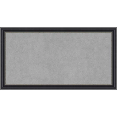 Amanti Art 26"x14" Stylish Framed Magnetic Board in Satin Black 12 Amanti Art 26"x14" Stylish Framed Magnetic Board in Satin Black - Image 10