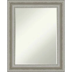 Amanti Art Parlor Black Petite Bevel Bathroom Wall Mirror -Amanti Art Shop GUEST 3245b74e 6fcf 4f8c 8754 f235044834d1