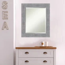 Amanti Art Bark Rustic Gray Framed Wall Mirror - 21" x 25" Beveled Glass 10 Amanti Art Bark Rustic Gray Framed Wall Mirror - 21" x 25" Beveled Glass -Amanti Art Shop GUEST 32690f8b d45d 4adb 922b e5438b8888b0