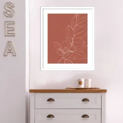 Amanti Art Warm Magnolia Branch II by Karyn Panganiban Framed Print (21" x 25") -Amanti Art Shop GUEST 32a949e5 d84b 47ef ac09 9f5c27576026
