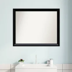 Amanti Art 31" x 25" Steinway Black Scoop Wood Bathroom Wall Mirror 15 Amanti Art 31" x 25" Steinway Black Scoop Wood Bathroom Wall Mirror -Amanti Art Shop GUEST 33357238 c304 46c4 9392 87c3e481dca3