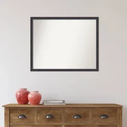 30" X 24" Non-Beveled Dark Bronze Scoop Wood Wall Mirror - Amanti Art 15 30" X 24" Non-Beveled Dark Bronze Scoop Wood Wall Mirror - Amanti Art -Amanti Art Shop GUEST 33aeda71 5683 40d8 bb91 e4f08f0aa29a
