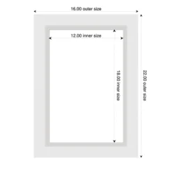 Amanti Art Blanco White Framed Magnetic Dry Erase Board -Amanti Art Shop GUEST 33b28f9c 1722 4c77 8f04 719c5caa1a09