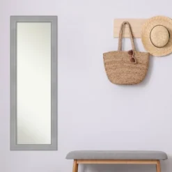 Amanti Art Vista Brushed Nickel Full Length Mirror - Bracket-Free Door & Wall Mount 17 Amanti Art Vista Brushed Nickel Full Length Mirror - Bracket-Free Door & Wall Mount -Amanti Art Shop GUEST 33d39d19 5c60 4f3a 96ee 6703426e9b73