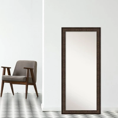 Amanti Art Ridge Bronze 30" x 66" Full Length Floor Leaner Mirror 10 Amanti Art Ridge Bronze 30" x 66" Full Length Floor Leaner Mirror - Image 8