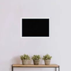 26"x18" Morgan Wood Frame Cork Board White/Blue - Amanti Art -Amanti Art Shop GUEST 342fe1af 3a59 481f b6cb 8cd0eaf8e7e6