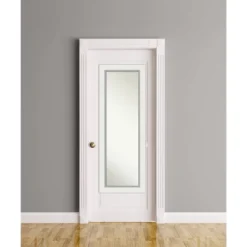 Amanti Art Eva White Silver Framed Full Length On-The-Door Mirror, 19.5" x 53.5" 13 Amanti Art Eva White Silver Framed Full Length On-The-Door Mirror, 19.5" x 53.5" -Amanti Art Shop GUEST 344e9619 a8e4 4bf9 bbbd cedaae092b83
