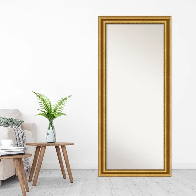 Amanti Art Parlor Gold Full Length Floor Leaner Mirror - 30" x 66" 9 Amanti Art Parlor Gold Full Length Floor Leaner Mirror - 30" x 66" - Image 7
