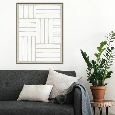 Amanti Art Free Rhythm by PI Studio Framed Canvas Wall Art - Gray Wash 7 Amanti Art Free Rhythm by PI Studio Framed Canvas Wall Art - Gray Wash - Image 5