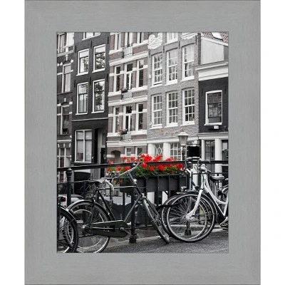 Amanti Art Brushed Nickel Picture Frame - Handcrafted Custom Frame 9 Amanti Art Brushed Nickel Picture Frame - Handcrafted Custom Frame - Image 7