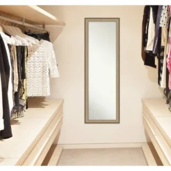 17" X 51" Elegant Brushed Framed On The Door Mirror Bronze - Amanti Art 14 17" X 51" Elegant Brushed Framed On The Door Mirror Bronze - Amanti Art -Amanti Art Shop GUEST 34c0823b 6f3d 4038 9279 c279c159e0d7