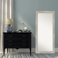 Amanti Art 30" x 66" Dove Graywash Framed Full Length Floor Mirror -Amanti Art Shop GUEST 34efb78d 95a3 4d55 be12 18ef2a5e5a5e