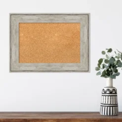 Amanti Art Crackled Metallic Framed Corkboard, Natural Cork -Amanti Art Shop GUEST 35a39aa1 c1c8 44b5 a169 4df08d65df31