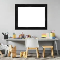 Amanti Art 22"x28" Grand Black Narrow Framed Magnetic Dry Erase Board -Amanti Art Shop GUEST 376cd39c 840f 4ddf 8f66 8a04eb2c7653