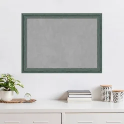 Amanti Art 31"x23" Upcycled Framed Magnetic Board - Rustic Teal and Gray 19 Amanti Art 31"x23" Upcycled Framed Magnetic Board - Rustic Teal and Gray -Amanti Art Shop GUEST 3840a3bc 7750 440c bc8d 732096a8a7c3