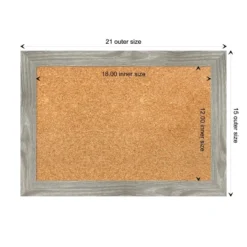 Amanti Art Dove Greywash Square Framed Natural Corkboard 16 Amanti Art Dove Greywash Square Framed Natural Corkboard -Amanti Art Shop GUEST 390ce5da 9dea 4e99 8207 3f76f79016e6