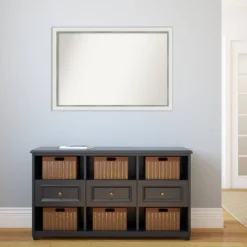 Amanti Art Gold Eva Narrow Non-Beveled Bathroom Wall Mirror - 39" x 27" -Amanti Art Shop GUEST 39d768ca e0ca 4320 9868 a8a14430ef27 1