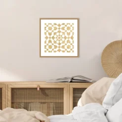 Amanti Art Simply Elegant XVI by Nancy Green 16" x 16" Framed Canvas Wall Art -Amanti Art Shop GUEST 3a3e844c 0001 4868 8f65 479df7f6af9a