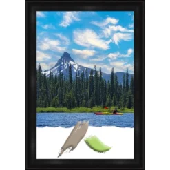 Amanti Art Grand Black Narrow 11x14 Picture Frame, Satin Black Finish -Amanti Art Shop GUEST 3ac4d910 c65b 45db b841 0a50da8bcef1
