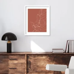Amanti Art Warm Magnolia Branch II by Karyn Panganiban Framed Print (21" x 25") -Amanti Art Shop GUEST 3b2e0f2d 63f2 41c9 8b20 b07a5fafa79c