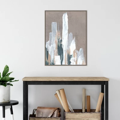 Amanti Art Shape Of Form II by JL Design - 22" x 30" Framed Canvas Wall Art in Gray Wash 6 Amanti Art Shape Of Form II by JL Design - 22" x 30" Framed Canvas Wall Art in Gray Wash - Image 4