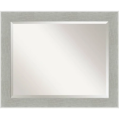 Amanti Art Glam Framed Bathroom Vanity Wall Mirror - Linen Gray 15 Amanti Art Glam Framed Bathroom Vanity Wall Mirror - Linen Gray - Image 13