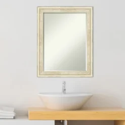 Amanti Art Country White Wash Petite Bevel Wood Bathroom Wall Mirror 14 Amanti Art Country White Wash Petite Bevel Wood Bathroom Wall Mirror -Amanti Art Shop GUEST 3deda989 611b 4330 98f8 1054a0c2c351