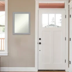 Amanti Art Brushed Nickel 22" x 28" Non-Beveled Wall Mirror 15 Amanti Art Brushed Nickel 22" x 28" Non-Beveled Wall Mirror -Amanti Art Shop GUEST 3e025674 4448 432f abb2 0de65be09926